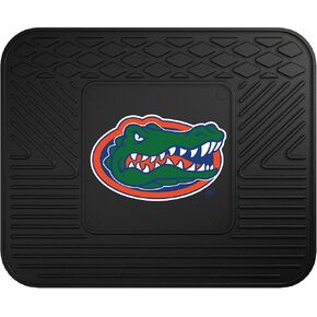 FANMATS 8745 Florida Gators 2-Piece Heavy Duty Vinyl Car Mat Set, Front Row Floor Mats, All Weather Protection, Universal Fit, Deep Resevoir Design