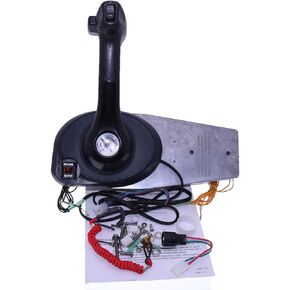 YIXIN Outboard Side Panel Mount Remote Control Box 8M0011213 Compatible With Mercury Outboard Boat Motor Engine Mechanical