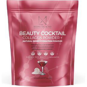 Beauty Cocktail Collagen Powder (Pouch) | Science-Based Beauty and Wellness | Powerful Combo of Vital Nutrients to Support Optimal Health and Vitality | 30 Servings | Net Wt. 11.3 oz/321 g