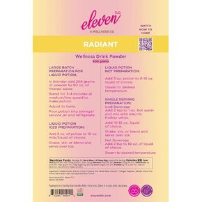Eleven TLC, Blue Matcha Powder, 100% Organic Butterfly Pea Flower, Antioxidants, Wellness Support, Clitoria Ternatea, GMO-Free, Smoothies, Cocktails, Mocktails, 18 Servings
