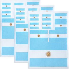 3 Pack(27Pcs) Korea Flag Decal -Tactical Korean Flags Reflective Vinyl Car Stickers,Stickers for Vehicles Car Window Bumper(Multiple Sizes)