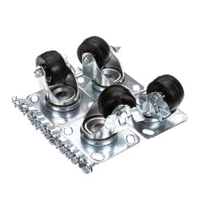 Traulsen CK11 Caster Kit, Four 3.625" Plat