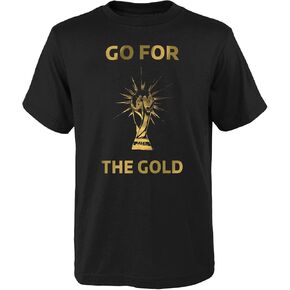 Outerstuff Men's FIFA World Cup Go for The Gold Short Sleeve Tee