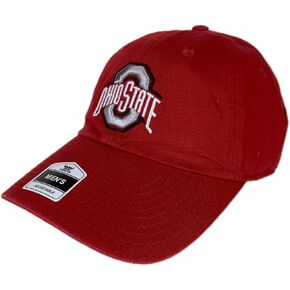 Ohio State Cleanup Adjustable Strapback Red Hat