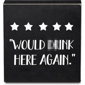 Energy you Bring Into This Space- Positive Energy Tabletop Black Wooden Box Sign Plaque Decor for Company Office Home Classroom (6 X 6 Inch)