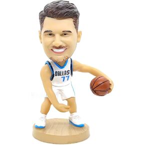 Giannis Antetokounmpo Bobblehead Basketball Action Figure -5.1 in Hand-Painted Resin Bucks Collectible Doll - Perfect Sports Fan Gift in Saudi Arabia
