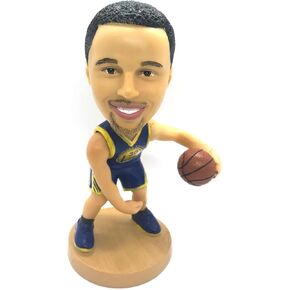 Giannis Antetokounmpo Bobblehead Basketball Action Figure -5.1 in Hand-Painted Resin Bucks Collectible Doll - Perfect Sports Fan Gift