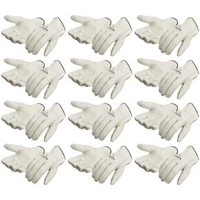 J. J. Keller & Associates, Inc. SAFEGEAR Cowhide Leather Work Gloves with Keystone Thumb