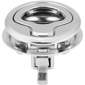 Acouto Flush Pull 1-10mm Zinc Alloy Flush Pull Hatch Flush Pull Pull Lock for RV Marine Boat RV