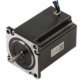 57A1 Nema 23 Stepper Motor Stepping 1.3Nm/184.14oz-in 6.35mm Shaft 4-wire 2.8A 1.8Deg Low Noise for Laser/CNC Machine