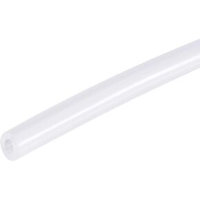 DMiotech 1mm ID 4mm OD 1.5mm Thick 16 Feet Clear Silicone Tube Industrial Silicone Tubing for Water Air Pump