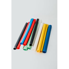 مجموعة متنوعة من أنابيب الانكماش الحراري FP-301 من 3M، متنوعة، قطع بطول 3/8 بوصة × 6 بوصة، 2 لكل منها 7 ألوان، 14 إجماليًا