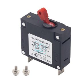 20 Amp AC/DC Red Single Pole Toggle Boat Magnetic Circuit Breaker -20 Amp