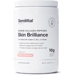 Serovital Skin Brilliance, 18 Serving Tub, 8.97 oz, Peach Passion