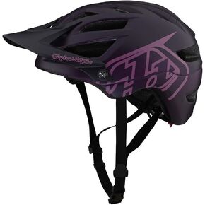 Troy Lee Designs Adult | All Mountain | Mountain Bike Half Shell A1 Helmet Drone (Mauve, XL/XXL)