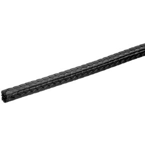 USA Sealing ZUSA-CP-310 Wire-Reinforced Graphite Compression Packing, 3/8" Width, 3/8" Height, 25' Length