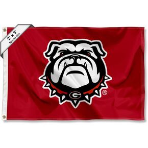 Georgia Bulldogs Small 2x3 Foot Flag