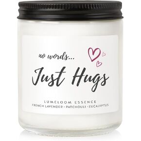 Unique Sympathy Gifts for Loss of Loved One, Bereavement Gift Ideas, 9oz Aromatherapy Soy Wax Candle, Grief Gifts for Women, Thinking of You, Comfort, Miscarriage, Condolences Gifts