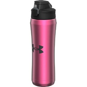 Under Armour 18oz Beyond Stainless Steel Water Bottle, Vacuum Insulated, Self Draining Protective Cap, Leak Proof, For Kids & Adults, All Sports, Gym