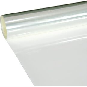 4MIL Clear Window Security Film Adhesive Anti Shatter Heat Control Safety Window Glass Protection Sticker for Home and Office,35.4Inch x 10Feet
