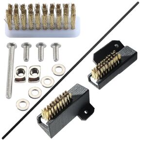 3D Printer Accessories Nozzle Wiper Cleaning Parts Special Design Brass Brush Kit for The VORON2.4 - R2 - Trident Extruder End Removal The Remaining Filament Left at The Hotend BCZAMD