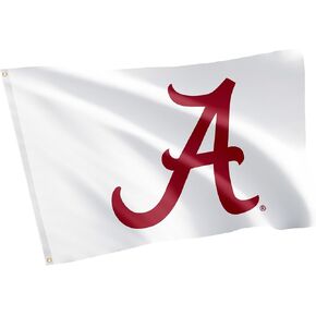 Desert Cactus The University of Alabama Flag Crimson Tide Bama UA Flags Banners 100% Polyester Indoor Outdoor 3x5 (Flag X)