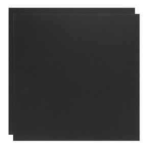 ABS Plastic Sheet 8 x 12 Inch,Flexible Plastic Sheets 1/16 Inch Thick Thermoplastic Sheet with Leather Texture Dark Blue for DIY Crafts Decors 2Pcs