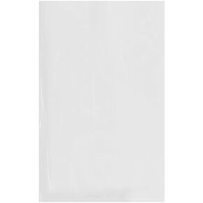 Plymor 10" x 16" (Pack of 100), 2 Mil Flat Open Clear Plastic Poly Bags