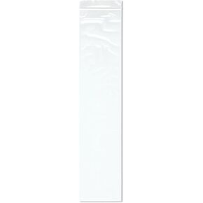 Plymor 4" x 18" (Pack of 100), 2 Mil Zipper Reclosable Plastic Bags