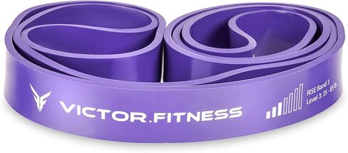 Rise Bands Heavy-Duty Exercise Resistance Band for Physical Therapy, Fitness, Muscle Development, Rehab, Mobility, Stretching, and More in Saudi Arabia