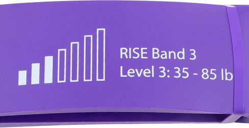 Rise Bands Heavy-Duty Exercise Resistance Band for Physical Therapy, Fitness, Muscle Development, Rehab, Mobility, Stretching, and More in Saudi Arabia