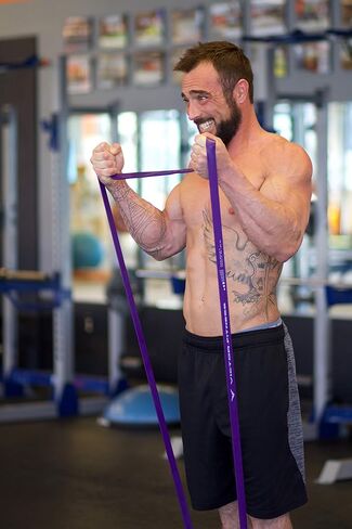 Rise Bands Heavy-Duty Exercise Resistance Band for Physical Therapy, Fitness, Muscle Development, Rehab, Mobility, Stretching, and More in Saudi Arabia