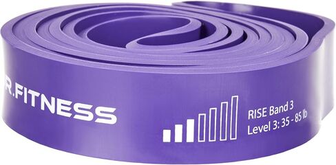 Rise Bands Heavy-Duty Exercise Resistance Band for Physical Therapy, Fitness, Muscle Development, Rehab, Mobility, Stretching, and More in Saudi Arabia