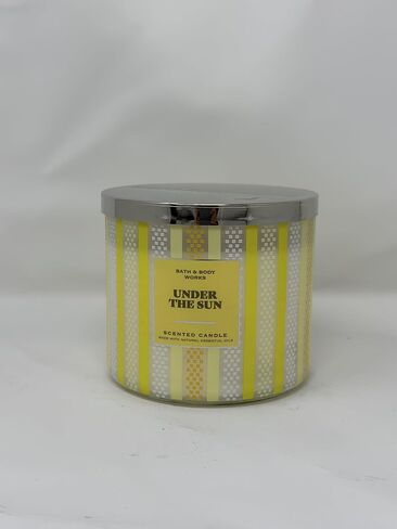 Under The Sun 3-Wick Candle 14.5 oz / 411 g [Made with Natural Essential Oil] in Saudi Arabia