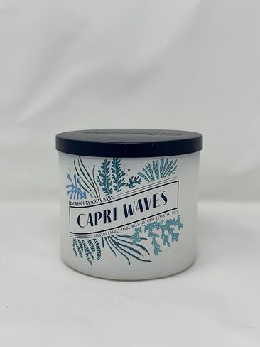 Capri Waves 3-Wick Candle 14.5 oz / 411 g [Made with Natural Essential Oil] in Saudi Arabia