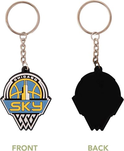 سلسلة مفاتيح Desert Cactus Chicago Sky Keychain WNBA للسيدات، حامل مفاتيح السيارة (PVC) in Kuwait
