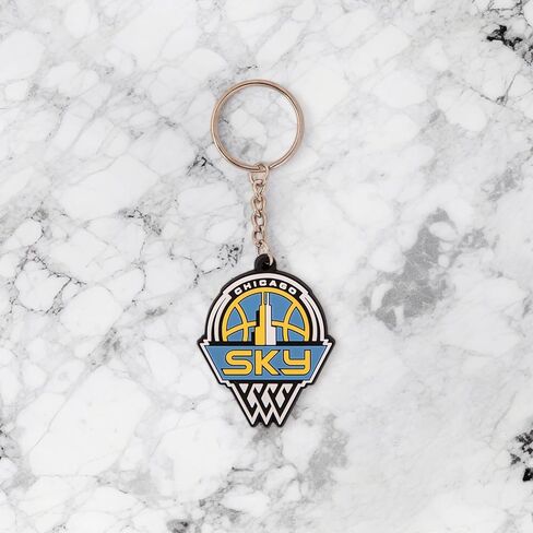 سلسلة مفاتيح Desert Cactus Chicago Sky Keychain WNBA للسيدات، حامل مفاتيح السيارة (PVC) in Kuwait