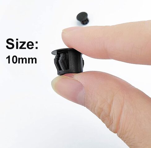 20PCS Black Hole Plugs, Plastic Cabinet Hole Plugs, Screw Hole Plug, Circular Plastic Plug, Recessed Plastic Plugs for Cabinet Furniture/Table and Stool Legs,12mm in Saudi Arabia