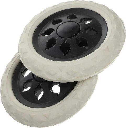 EXCEART Shopping Cart Wheel 2Pcs Heavy Duty Caster Wheels Shopping Cart Caster Trolley Wheel Replacements in Saudi Arabia