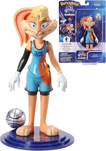 BendyFigs Space Jam Lola Bunny Action Figure Set, 3 Pieces in Saudi Arabia