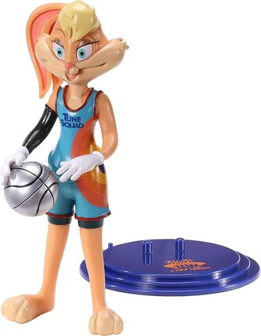 BendyFigs Space Jam Lola Bunny Action Figure Set, 3 Pieces in Saudi Arabia