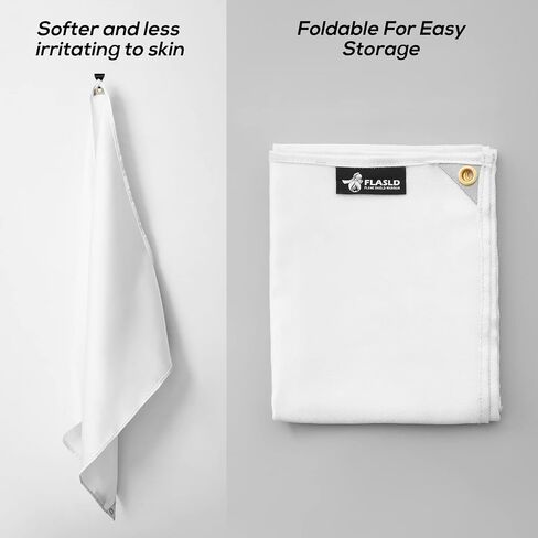 FLASLD Heavy Duty Welding Blanket Fiberglass Fire Blanket Protect Work Area from Sparks, Insulated Blanket for Smoker&Grill Accessories (40 x 40 inches) in Saudi Arabia