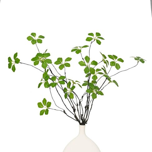 6Pcs Artificial Greenery Stems Branches 21.6 Inch Fake Tree Branches for Vase Flower Bouquet Home Office Greenery Decor (Faux Greenery Stems) in Saudi Arabia