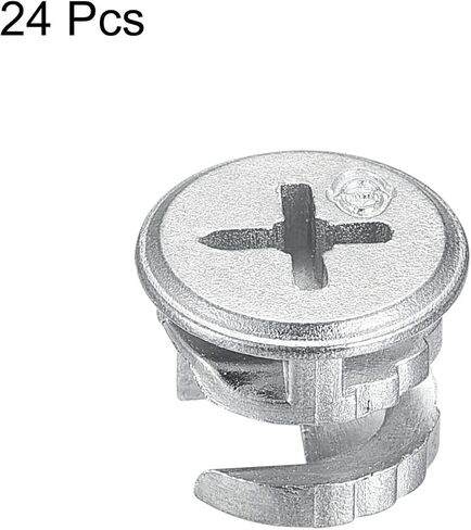 Cam Lock Nut for Furniture, 8pcs 12x10mm Joint Connector Locking Nuts Furniture Connecting Cam Fittings in Saudi Arabia