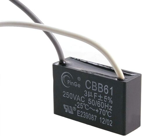 CBB61 3UF 250VAC 50/60 هرتز مكثف مروحة السقف 2 أسلاك in Kuwait