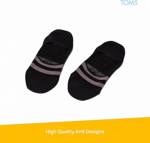 TOMS Ultimate No Show Socks, Non-Slip, Low Cut, Invisible, Single Pair in Saudi Arabia