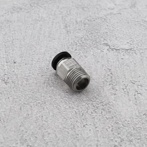 The Lord of the Tools 20PCS PC4-M10 Male Straight Pneumatic PTFE Tube Push In Quick Fitting Connector Compatible with E3D V6 Long-Distance Bowden Extruder 3D Printer in Saudi Arabia