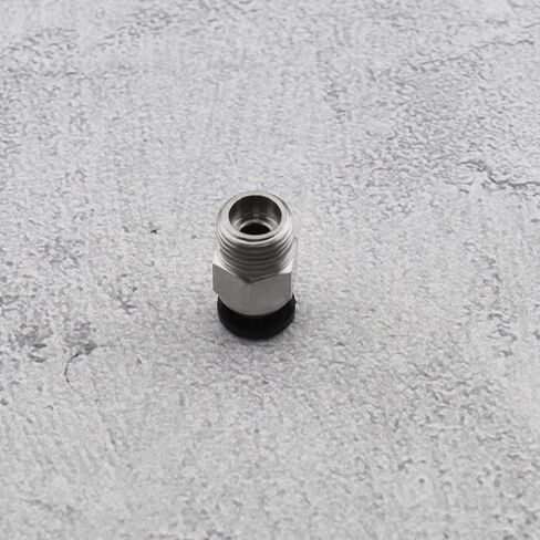 The Lord of the Tools 20PCS PC4-M10 Male Straight Pneumatic PTFE Tube Push In Quick Fitting Connector Compatible with E3D V6 Long-Distance Bowden Extruder 3D Printer in Saudi Arabia