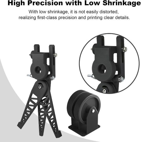 Ultra Tough ABS-Like 3D Printer Resin ABS110, Upgraded Toughness and Strength, High Precision and Non-Brittle, Liquid Photopolymer Resin for LCD DLP 3D Printing (Black, 1kg) in Saudi Arabia