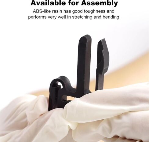 Ultra Tough ABS-Like 3D Printer Resin ABS110, Upgraded Toughness and Strength, High Precision and Non-Brittle, Liquid Photopolymer Resin for LCD DLP 3D Printing (Black, 1kg) in Saudi Arabia